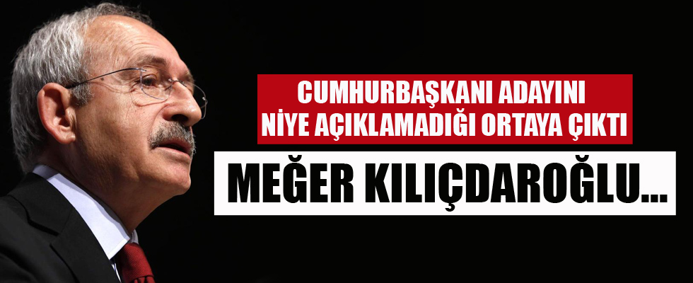 Kılıçdaroğlu hakkında bomba iddia