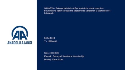 Sakarya Nehri'nde Ceset Bulunması
