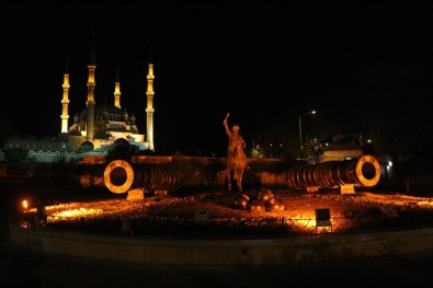 Selimiye Camii'nde Berat Kandili Coşkusu