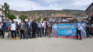 Sincik'te Bisiklet Yarışması Düzenlendi