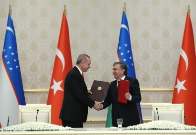 Türkiye Ve Özbekistan Arasında 25 Anlaşma İmzalandı