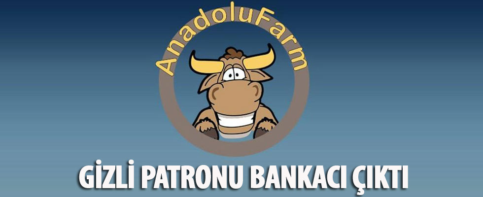 Anadolu Farm'ın gizli patronu bankacı çıktı