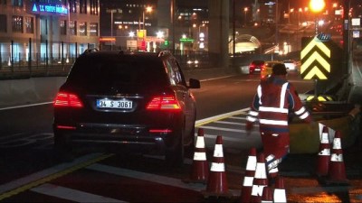 Avrasya Tüneli Trafiğe Kapatıldı