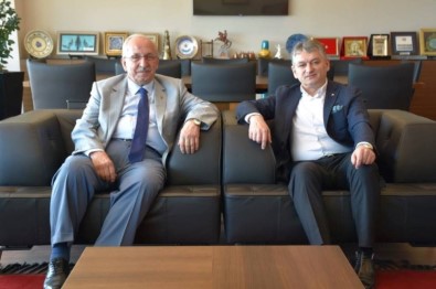Başkan Albayrak'tan, Tekirdağ TSO Başkanı Günay'a Tebrik Ziyareti