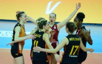 KADIN VOLEYBOL TAKIMI - Galatasaray Kadın Voleybol Takımı, Dört Final İçin İtalya'da