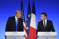 Macron Ve Trump Suriye'yi Görüştü