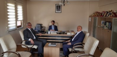 Başkan Yılmazer'den, Müftü Çelik'e Ziyaret