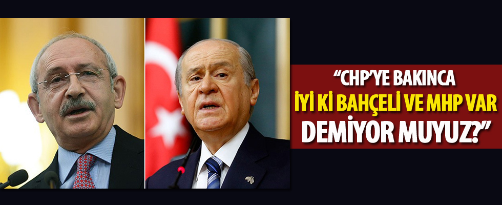 CHP'ye çok ağır eleştiri