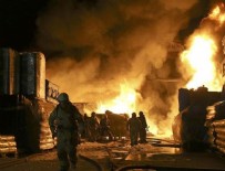 Eyüpsultan'da kauçuk fabrikasında yangın