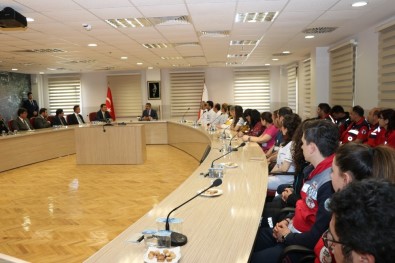 İl Sağlık Müdürlülüğü'nden İl Emniyet Müdürlüğü'ne Ziyaret