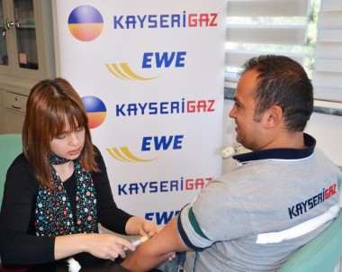 Kaysergaz'dan Çalışanlarına Sağlık Kontrolü