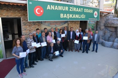 Mersinli Arıcılar Sertifikalarını Aldı