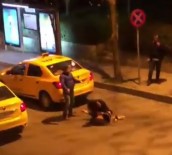 (Özel) Beşiktaş'ta İki Kadının Saç Başa Kavgası Kamerada