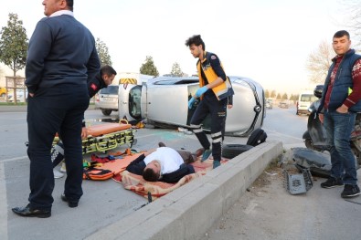 Maltepe'de Trafik Kazası Açıklaması 1 Yaralı