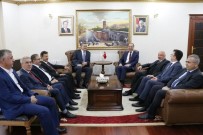 Şanlıurfa'ya Gelen Rektörler Vali Erin'le Buluştu