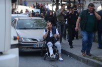 Taksim Eğitim Ve Araştırma Hastanesinde Yangında Kaçışma Anı Kamerada