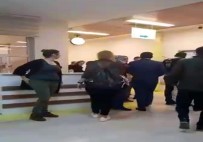 Yangın Anında Hastane İçindeki Panik Kamerada