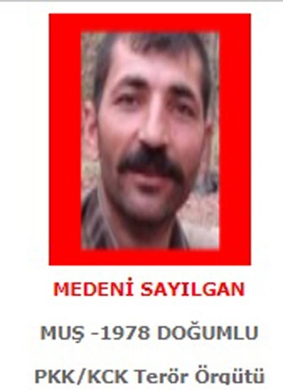 Kırmızı listedeki terörist öldürüldü