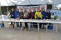 Biga'da Karateciler Yararına Kermes Düzenlendi