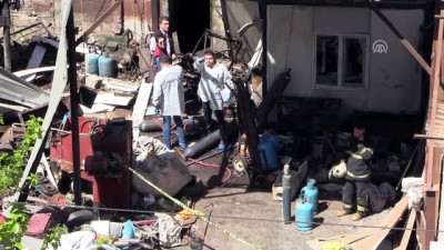 GÜNCELLEME - Gaziantep'te Hurdacıda Tüp Patladı Açıklaması 1 Ölü