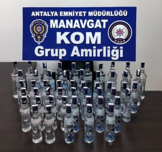 Manavgat'ta Sahte İçki Operasyonu