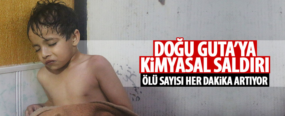 Esad rejimi Doğu Guta'yı kimyasal silahla vurdu