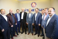 SEDDAR YAVUZ - Memur-Sen Yeni Binasında