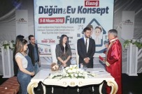 NİKAH TÖRENİ - Nikahlarını Düğün Ve Ev Konsept Fuarın'da Kıydılar