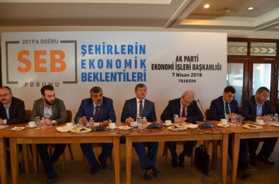 'Şehirlerin Ekonomik Beklentileri Forumu' Toplantısı Trabzon'da Yapıldı