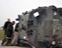 YAŞAR ERYıLMAZ - Ağrı'da askeri araç devrildi