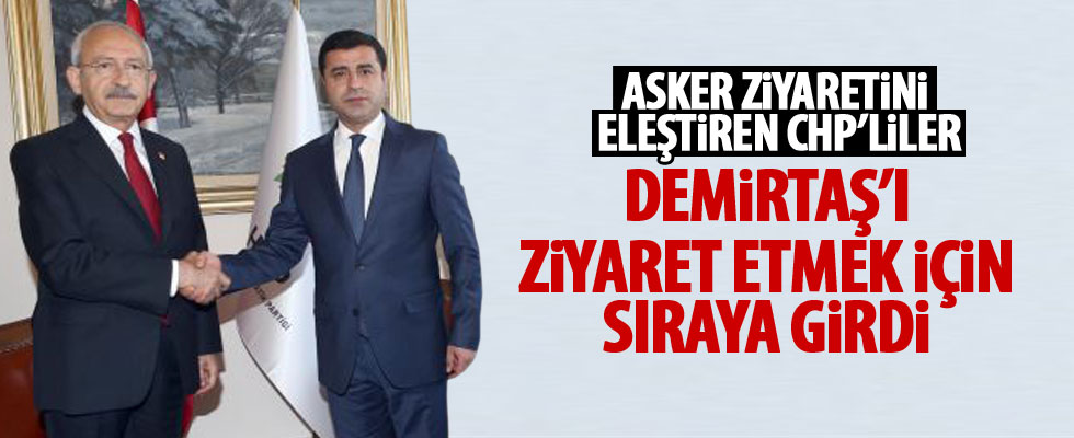 CHP'liler Demirtaş'a akın etti