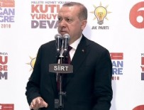 İL KONGRESİ - Cumhurbaşkanı Erdoğan öldürülen terörist sayısını açıkladı