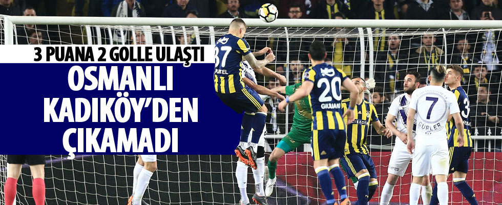 Fenerbahçe'den 2 gollü galibiyet