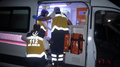 Kaza Yapan Ambulansta 4 Kişi Yaralandı