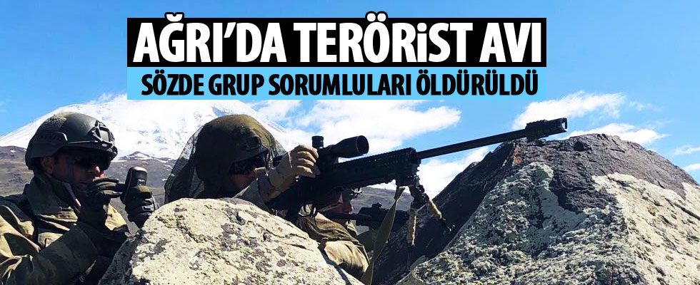 Terör örgütü PKK'nın Ağrı Dağı grubuna ağır darbe