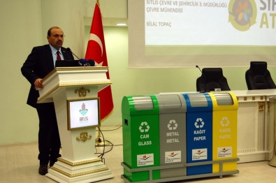 Bitlis'te 'Sıfır Atık' Projesinin Tanıtım Toplantısı Yapıldı