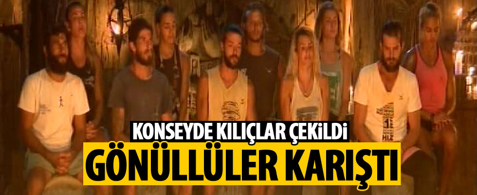 Survivor'da konsey karıştı