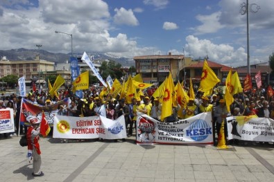 1 Mayıs Erzincan'da Kutlandı