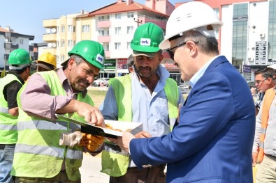 Başkan Kafaoğlu 1 Mayıs'ta İşçileri Unutmadı