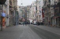 İSTİKLAL CADDESİ - İstiklal Caddesi'nde 1 Mayıs Sessizliği
