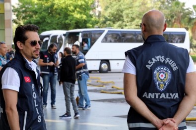 Antalya'da 4 Bin Polisle 'Huzur' Operasyonu