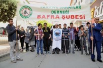 ALİ FUAT TÜRKEL - Bafra'da Engelliler İçin Farkındalık Yürüyüşü
