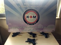 SİLAH TİCARETİ - Bolu'da Kaçak Silah Alışverişine Suçüstü Operasyon