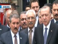 MUSTAFA DESTICI - Cumhurbaşkanı Erdoğan'dan, BBP Genel Başkanı Destici'ye ziyaret