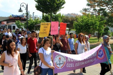 Fethiyeli Engellilerden Anlamlı Yürüyüş