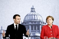EMMANUEL MACRON - Merkel Ve Macron'dan İsrail Ve İran'a Çağrı