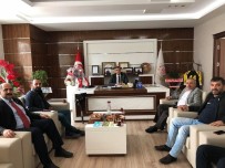 RAMAZAN ÖZCAN - TSYD'den Ticaret Borsasına Hayırlı Olsun Ziyareti