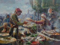 KÜRATÖR - Ünlü Ressam Remzi Taşkıran'ın 35 Tabloluk 'İstanbul Ve Anadolu Resimleri' Sergisi Ankara'da