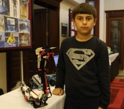 FATİH PROJESİ - 5. Sınıf Öğrencisinin Yılan Robotu Kampa Damga Vurdu