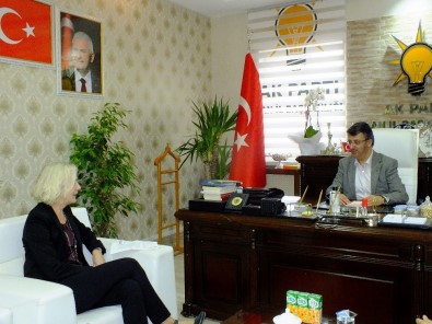 ABD Adana Konsolosundan Başkan Türkmenoğlu'na Ziyaret